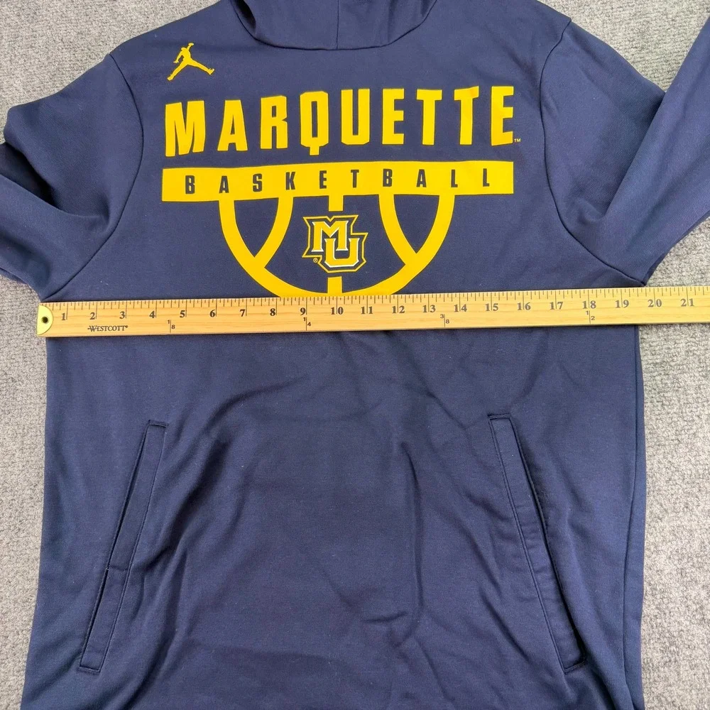 Marquette Nike Air Jordan‎ Sweater Mens Small Dri Fit Basketball Hoodie